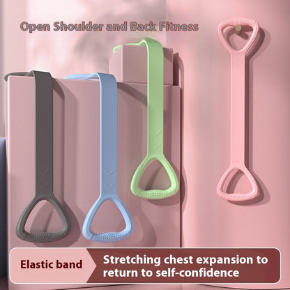 Words Chest Expander Yoga Fitness Resistance Band Resistance